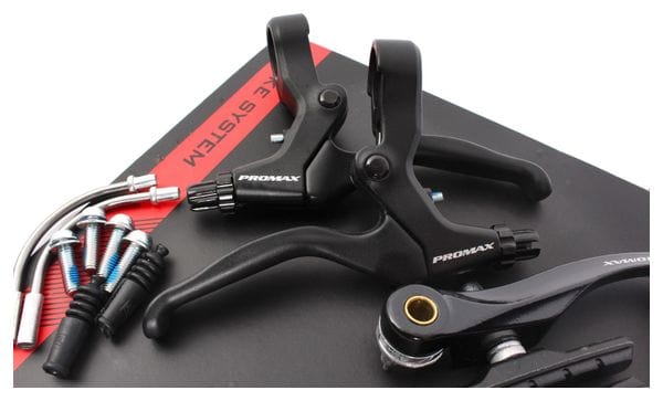 Kit V-brakes BMX avec levier de frein KHE PROMAX