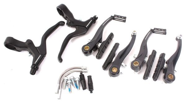 Kit V-brakes BMX avec levier de frein KHE PROMAX