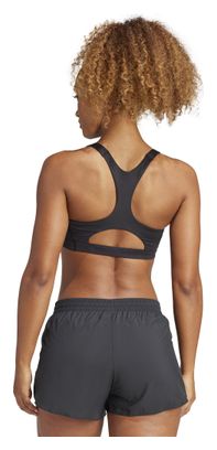 adidas Adizero Essentials Medium Support Bra Dames Zwart