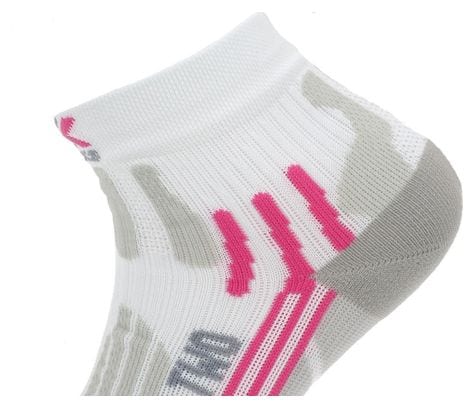 Chaussettes X-socks Run Speed Two White/rose