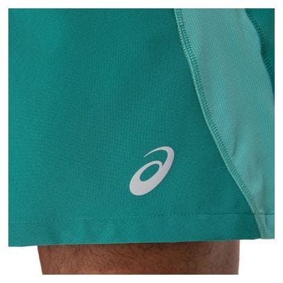 Asics Road Shorts 5in Green Men's