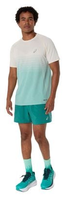 Asics Road Shorts 5in Green Men's