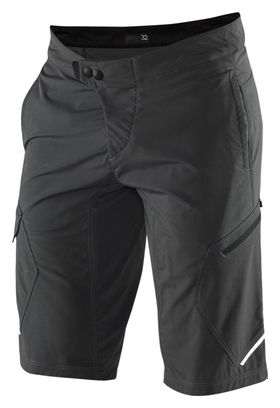 100% Ridecamp Shorts Charcoal