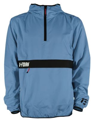 G-Form Hooded Rain Jacket Blue