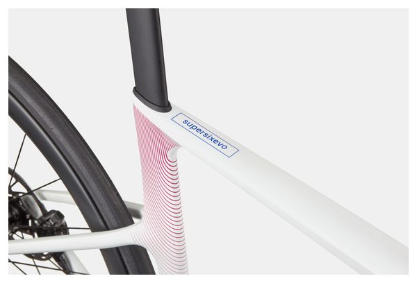 Cannondale SuperSix Evo 1 Rennrad Sram Force AXS 12V 700 mm Weiß