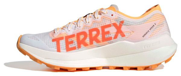 Scarpe da trail adidas Terrex Agravic Speed 2 Bianco/Arancione Donna