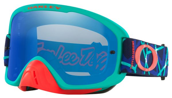 Masque Oakley O-Frame 2.0 Pro MTB x Troy Lee Designs Webstar Black Ice Iridium / Ref : OO7117-11