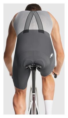 Pantaloncini corti con bretelle Assos Equipe R S11 Grigio Uomo