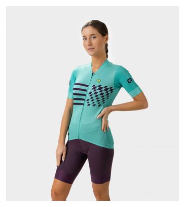 Alé Play Kurzarmtrikot Damen Grün