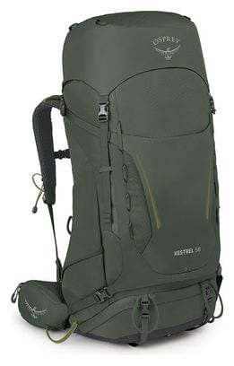 Osprey Kestrel 58 Hiking Backpack Green