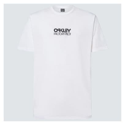 T-shirt Oakley Factory Pilot Blanc