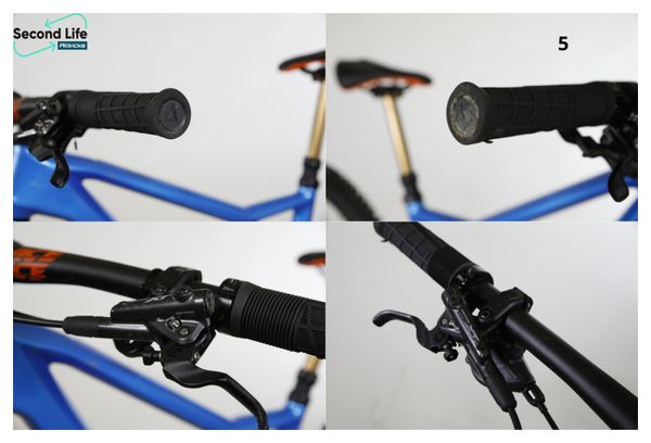 Prodotto ricondizionato - Cube Stereo 150 C:62 SL 29 Shimano XT 12V 29'' All-Suspension Mountain Bike Blue Grey Actionteam 2022