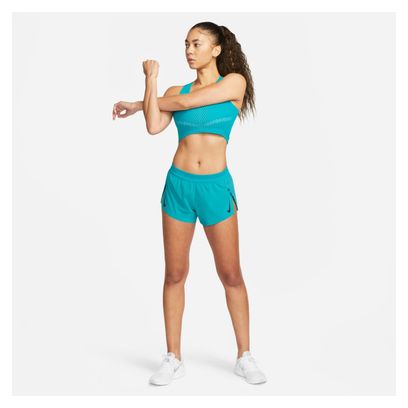 Split Shorts Women Nike Dri-Fit ADV AeroSwift Blau