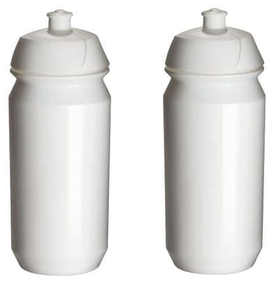 2x Bidons 500 ml - Blanc