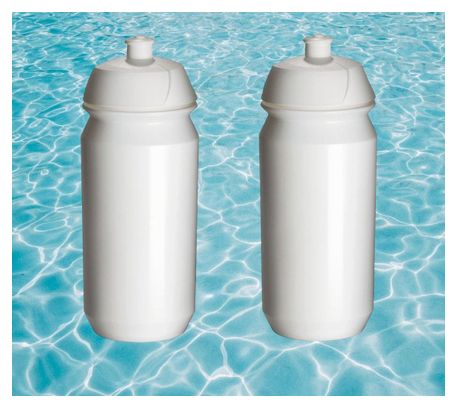 2x Bidons 500 ml - Blanc