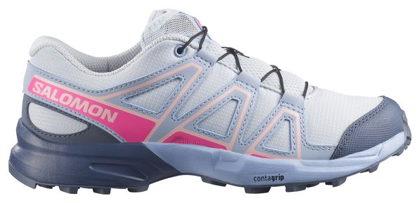 Zapatillas de trail Salomon Speedcross azul/rosa para niños