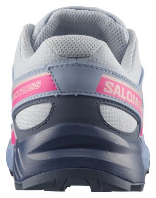 Zapatillas de trail Salomon Speedcross azul/rosa para niños