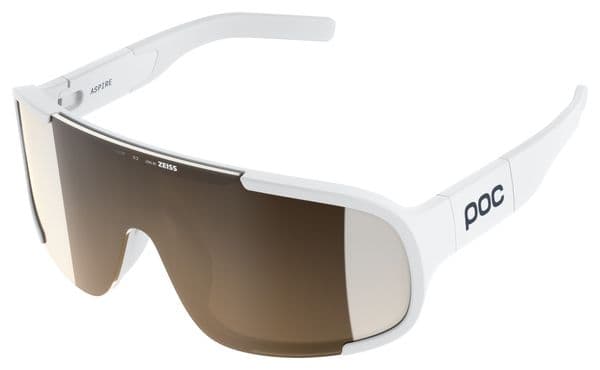 POC Lunettes Aspire Blanc Argenté