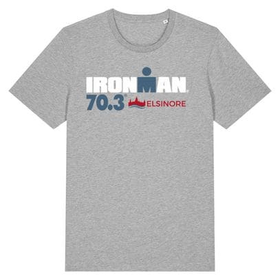 Ironman 70.3 Elsinore Heren Grijs Korte Mouw T-Shirt