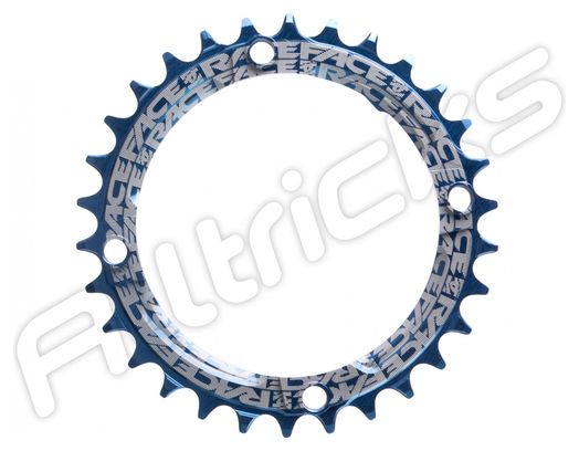 Race Face Tray schmal breit 104mm blau (Tap)