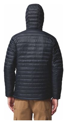 Columbia Powder Pass Hooded Daunenjacke Schwarz 