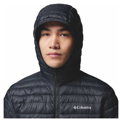 Columbia Powder Pass Hooded Daunenjacke Schwarz 