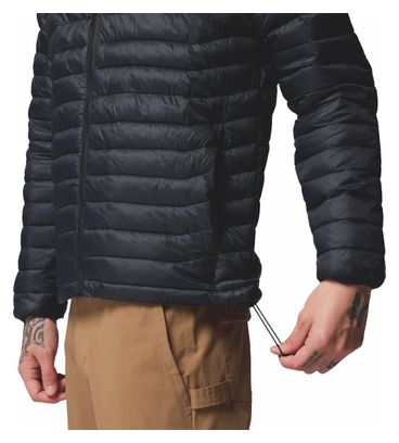 Columbia Powder Pass Hooded Daunenjacke Schwarz 