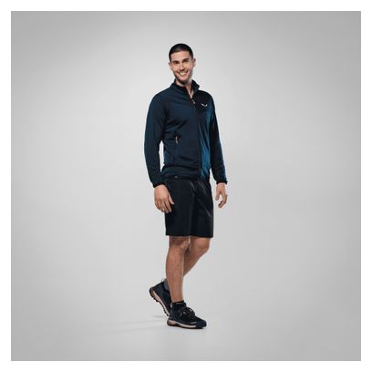 Men's blue Salewa Puez Altavia fleece jacket