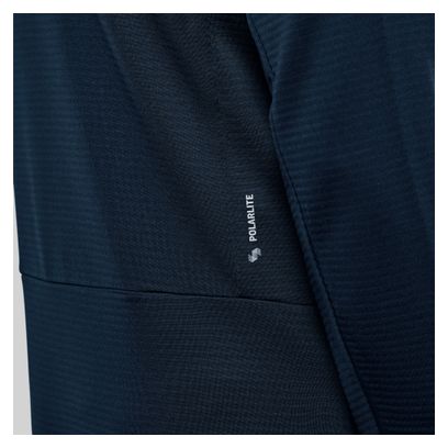 Men's blue Salewa Puez Altavia fleece jacket