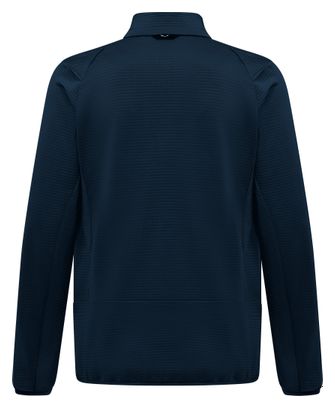 Men's blue Salewa Puez Altavia fleece jacket