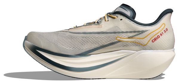Hoka Cielo X1 3.0 hardloopschoenen Wit/Blauw Unisex