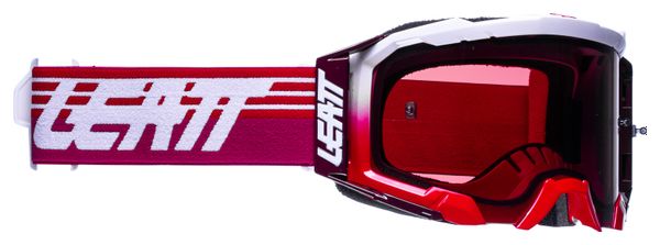 Masque Leatt Velocity 5.5 - Red - Ecran rose UC 32%