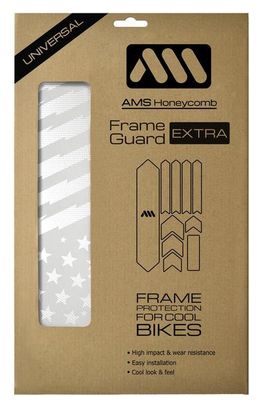 All Mountain Style Extra Patriot Frame Guard Kit White