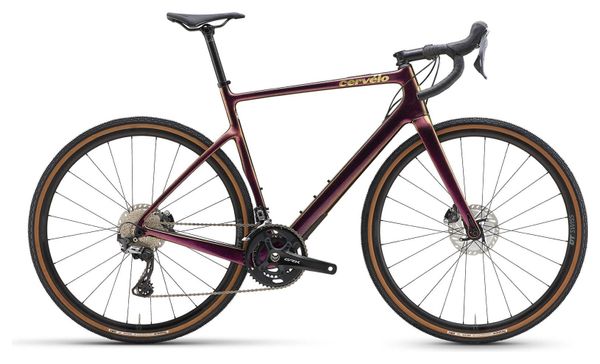 Bicicletta Gravel Cervélo Aspero Shimano GRX 810 11V 700 mm Purple Sunset 2022