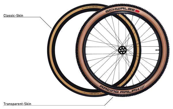 Pneu Route Schwalbe Pro One 700 mm Tubetype Souple LiteSkin V-Guard Addix Race Marron