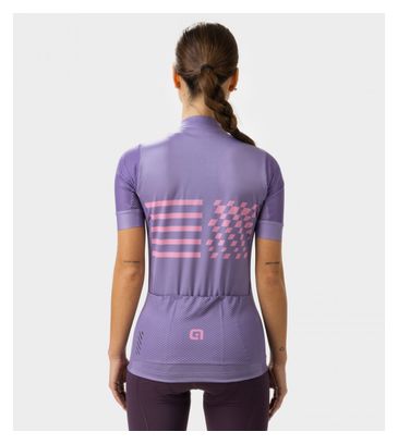 Maglia a manica corta Alé Play Donna Viola