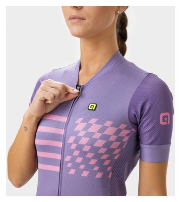 Maglia a manica corta Alé Play Donna Viola