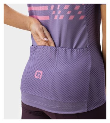 Maglia a manica corta Alé Play Donna Viola