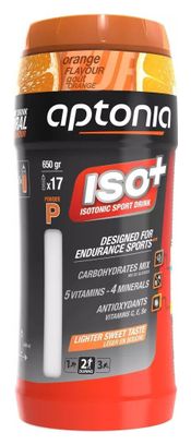 Boisson énergétique Aptonia Iso+ Powder Orange 650g