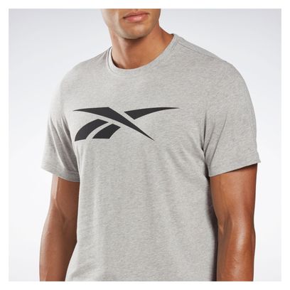 Reebok Vector Grey Short Sleeve T-Shirt