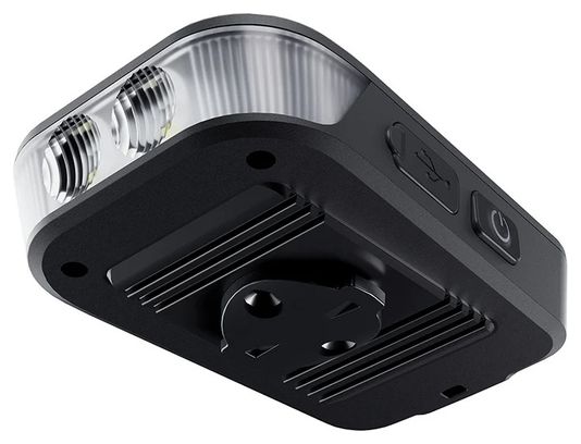 Ravemen FR1100 Black Front Light with Built-in Garmin/Wahoo GPS Mount
