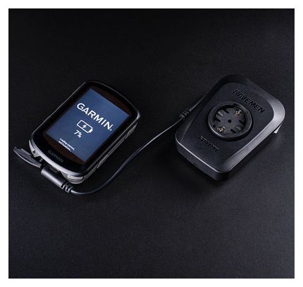 Ravemen FR1100 Black Front Light with Built-in Garmin/Wahoo GPS Mount