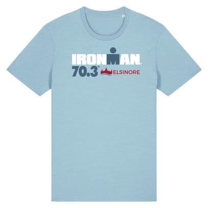 Ironman 70.3 Elsinore Himmelblau Männer Kurzarm T-Shirt