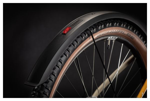 VTT Électrique Semi-Rigide Cube Reaction Hybrid Performance 625 Allroad Trapeze Shimano Alivio 9V 625 Wh 29'' Beige Desert 2021