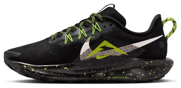 Nike Pegasus Trail 5 Trail-Laufschuhe Schwarz/Grün Damen