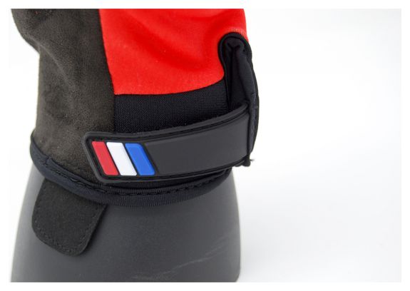 RAFA'L MID-R tussenseizoenhandschoenen zwart en rood