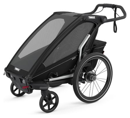 Remolque infantil Thule Chariot Sport negro
