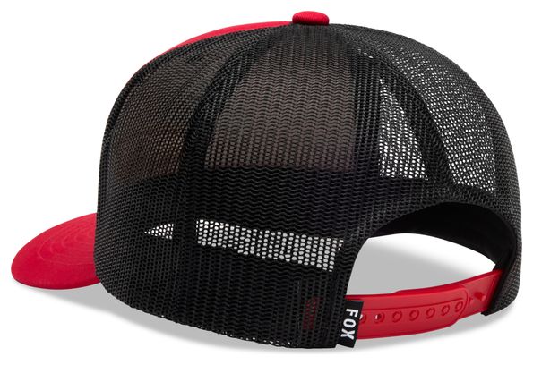 Casquette Fox Trucker Racewear Mesh Rouge