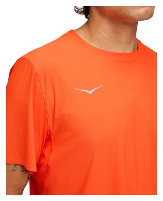 Hoka Airolite 2.0 Kurzarm-Shirt Orange für Herren