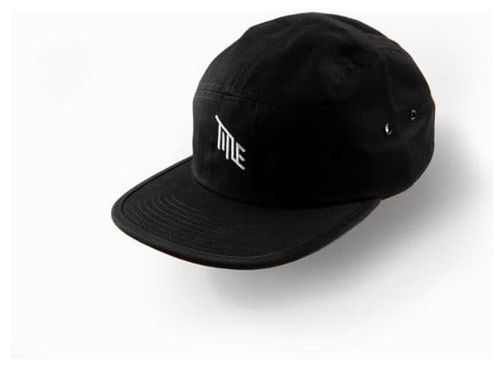 Ttile 5 Panel Cap Black